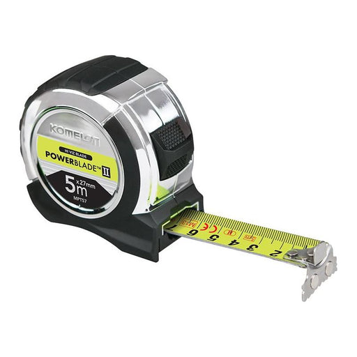 Komelon PowerBlade™ II Pocket Tape 5m (Width 27mm) (Metric only) Komelon - Town Tools