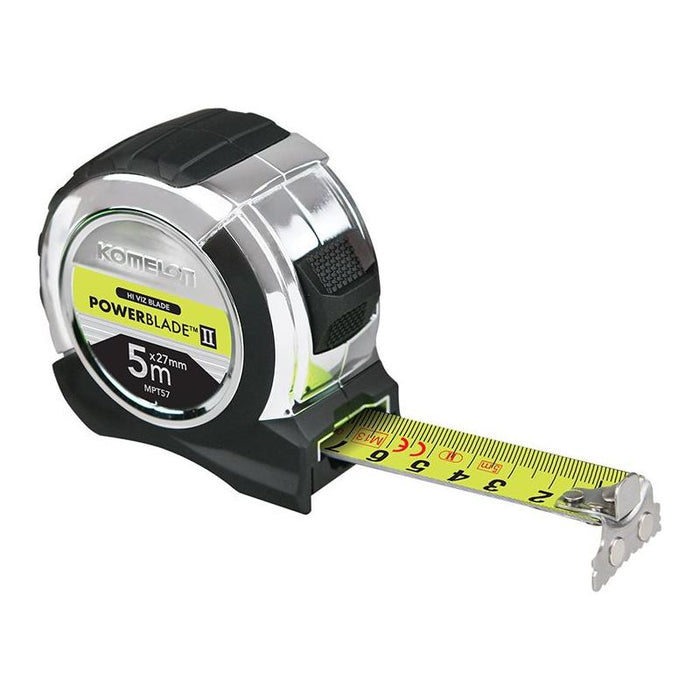 Komelon PowerBlade™ II Pocket Tape 5m (Width 27mm) (Metric only) Komelon - Town Tools