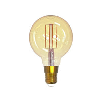 Link2Home Wi-Fi LED ES (E27) Balloon Filament Dimmable Bulb, White 470 lm 5.5W