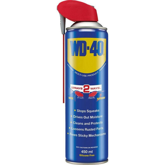 2X WD-40 Multi-Use Smart Straw 450ml Spray Aerosol Can