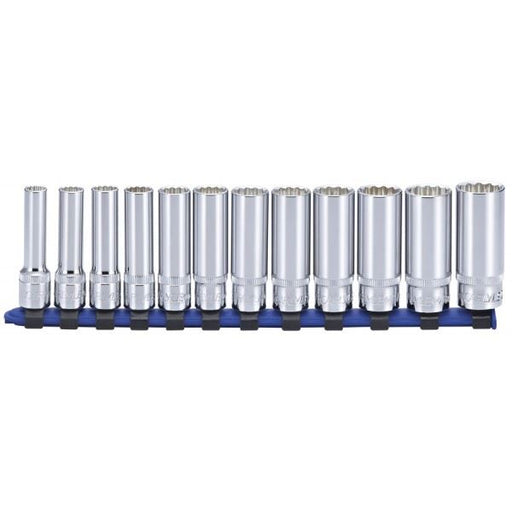 Carlyle Tools Deep Socket Set - Metric - 3/8In. Dr - 12 Pt - 12 Piece - image 1