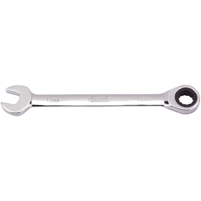 Draper Metric Ratcheting Combination Spanner, 13mm 31010 Draper - Town Tools 