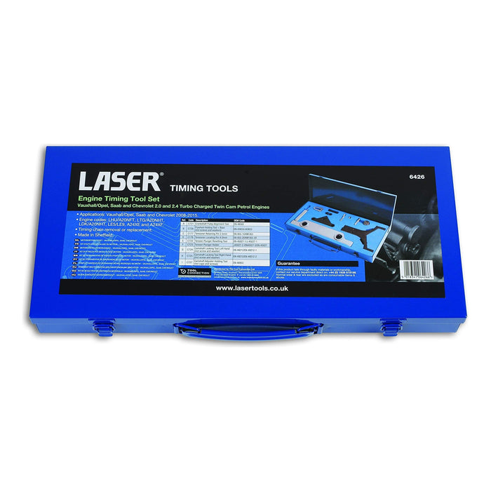Laser Engine Timing Tool Kit - for Vauxhall/Opel 6426