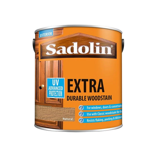 Sadolin Extra Durable Woodstain Natural 2.5 litre Sadolin - Town Tools
