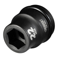 Draper Draper Hi-TORQ Impact Socket, 3/4" Sq. Dr., 22mm