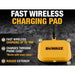 Dewalt Telecoms Fast Wireless Charging Pad DEWALT Telecoms - Town Tools
