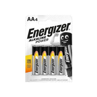 Energizer® AA Cell Alkaline Power Batteries (Pack 4)