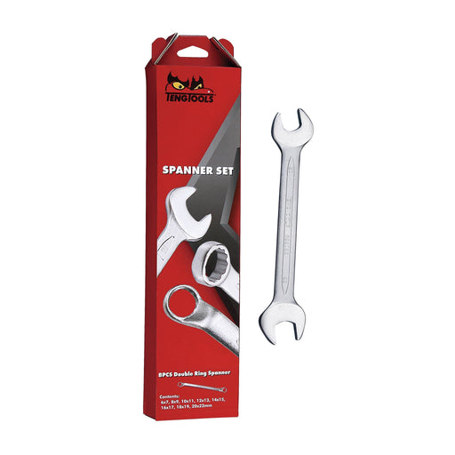 Teng Tools Double Open Ended Spanner Set 11 Pieces Teng Tools - Town Tools 