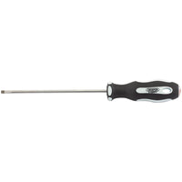Draper Plain Slot Soft Grip Parallel Tip Screwdriver, 3 x 100mm 34972