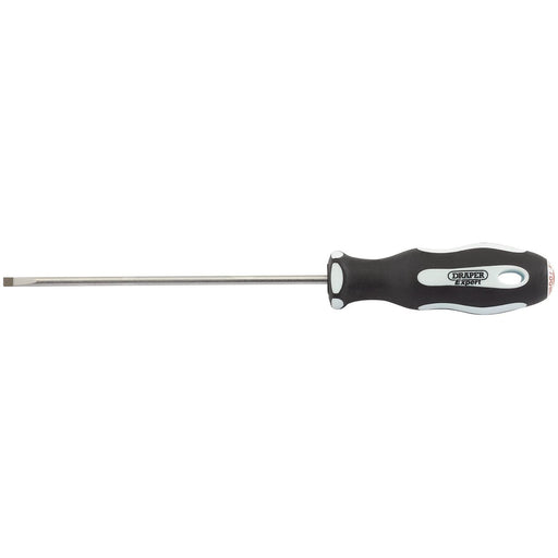 Draper Plain Slot Soft Grip Parallel Tip Screwdriver, 3 x 100mm 34972 Draper - Town Tools 