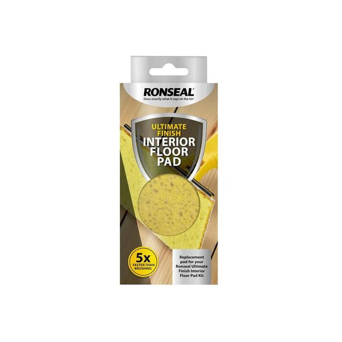 Ronseal Ultimate Finish Interior Floor Pad Refill Kit Ronseal - Town Tools
