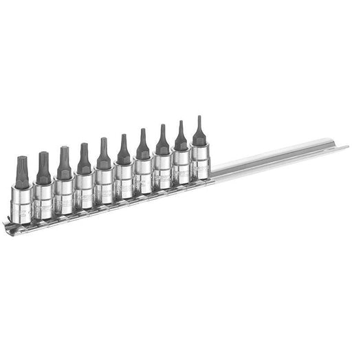 Expert 1/4in Drive TORX Socket Set, 10 Piece Expert - Town Tools