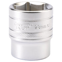 Draper 6 Point Metric Socket, 1/2" Sq. Dr., 28mm 16619