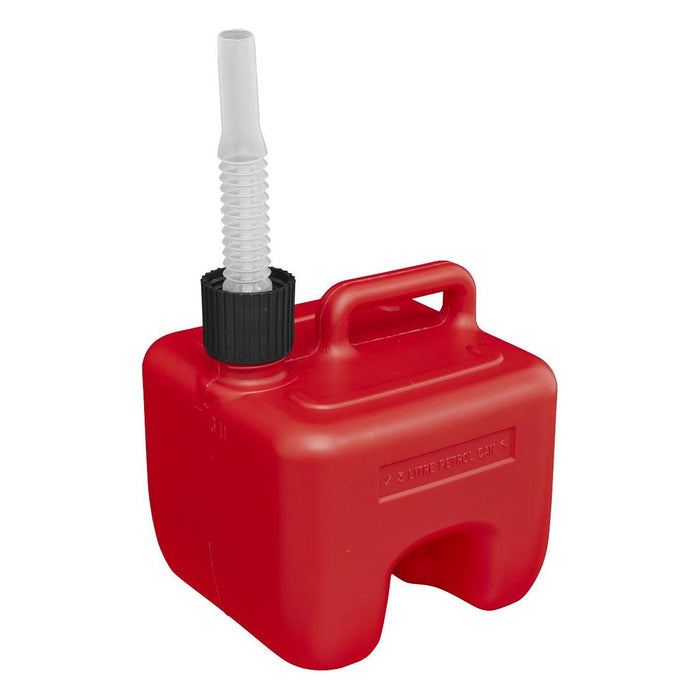 Sealey Stackable Fuel Can 3L Red JC3R Sealey - Town Tools 