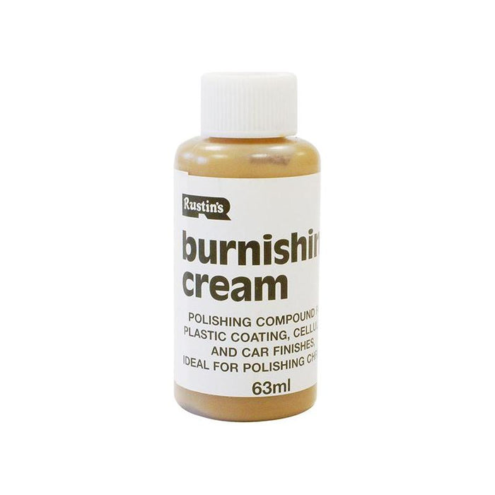 Rustins Plastic Coating Burnishing Cream 63ml Rustins - Town Tools