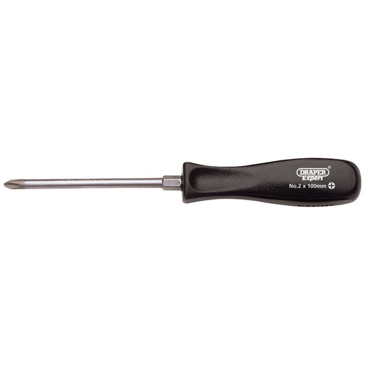 Draper Cross Slot Mechanic's Screwdriver, No.2 x 100mm 19533 Draper - Town Tools 