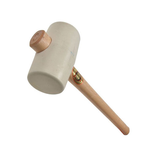Thor 954W White Rubber Mallet 74mm 970g Thor - Town Tools