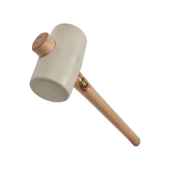 Thor 954W White Rubber Mallet 74mm 970g Thor - Town Tools