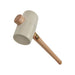 Thor 954W White Rubber Mallet 74mm 970g Thor - Town Tools