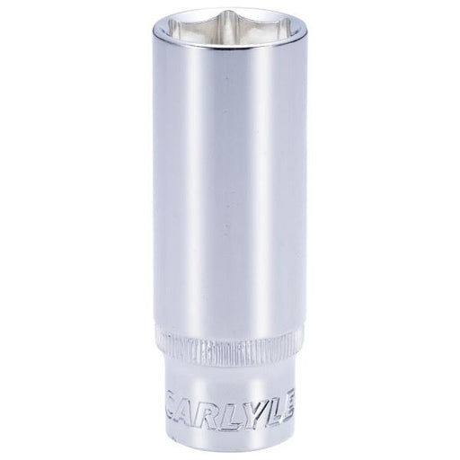 Carlyle Hand Tools Socket - Deep - Metric Standard - 1/2In. Dr - 21 mm 21mm Carlyle Hand Tools - Town Tools 