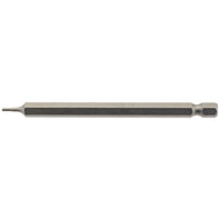Draper Hexagonal Insert Bit, 1.5mm, 1/4" Hex, 100mm Long (Pack of 1) 64369