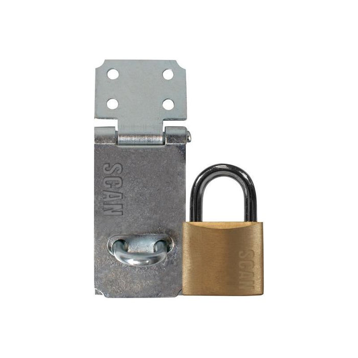Scan Hasp and Staple 64mm + 40mm Padlock Scan - Town Tools