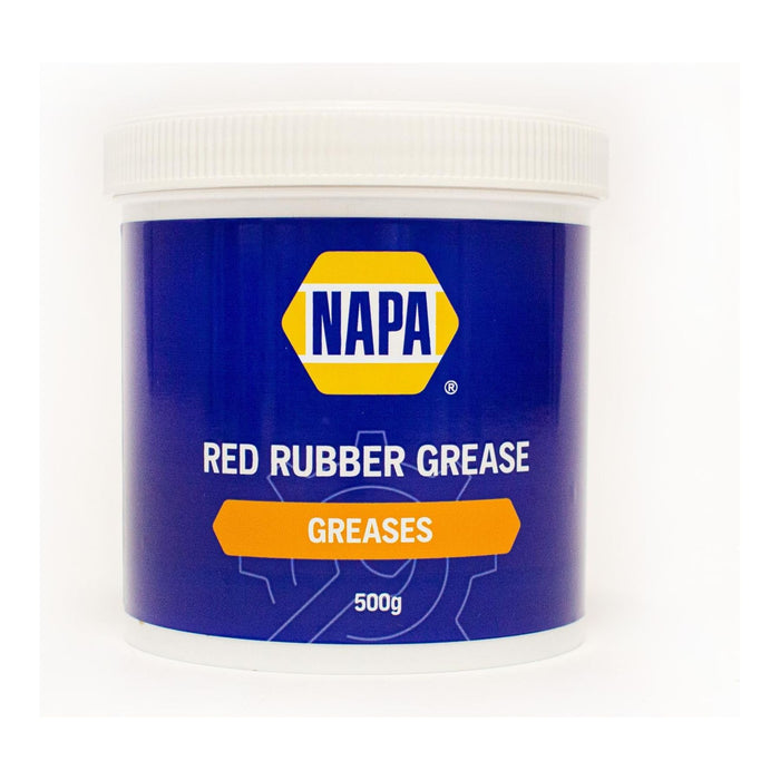 NAPA Red Rubber Grease Brake Caliper Pistons & Hydraulic Systems 500g NAPA - Town Tools 