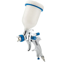 Draper Gravity Feed HVLP Air Spray Gun, 600ml 09706