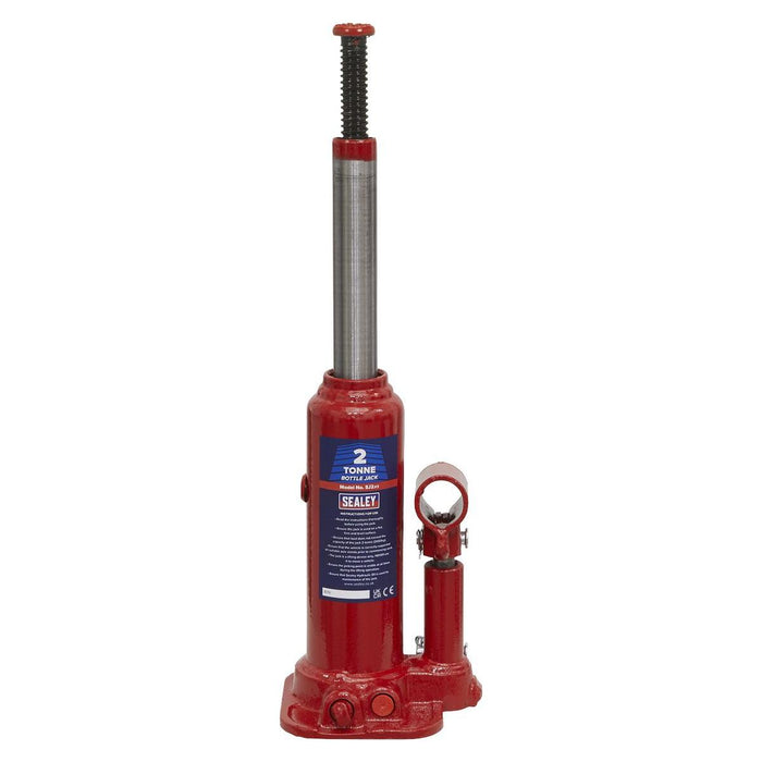 Sealey Bottle Jack 2 Tonne SJ2 Sealey - Town Tools 