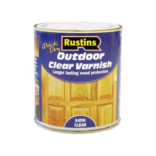 Rustins Exterior Varnish Satin 2.5 litre Rustins - Town Tools