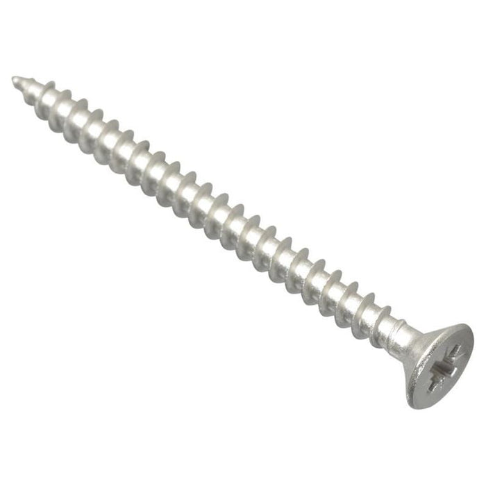 Forgefix Multi-Purpose Pozi Compatible Screw CSK ST S/Steel 5.0 x 60mm Box 100 ForgeFix - Town Tools