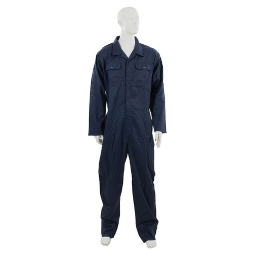 Silverline Boilersuit Navy XL 116cm (46") Silverline - Town Tools 