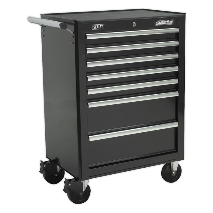 Sealey Topchest Mid-Box & Rollcab Combination 14 Drawer with Ball-Bearing Slides Sealey - Town Tools 