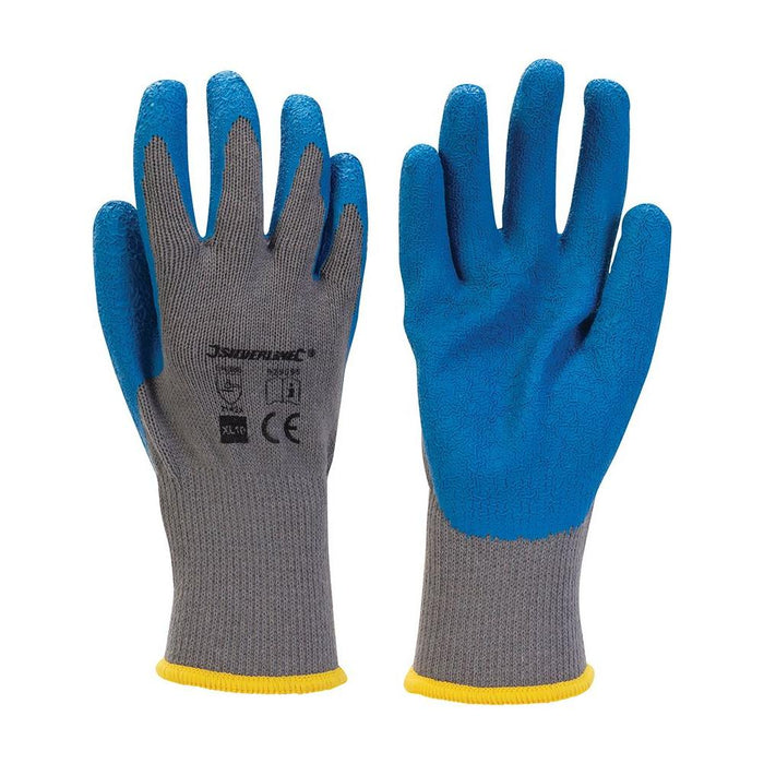 Silverline Latex Builders Gloves XL 10
