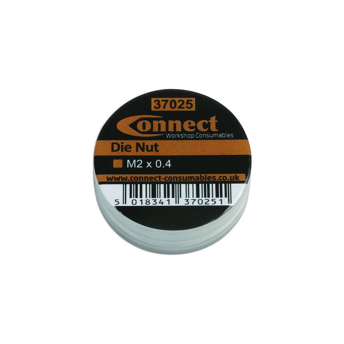 Connect Die Nut M2 x 0.4 37025 Connect Workshop Consumables - Town Tools 