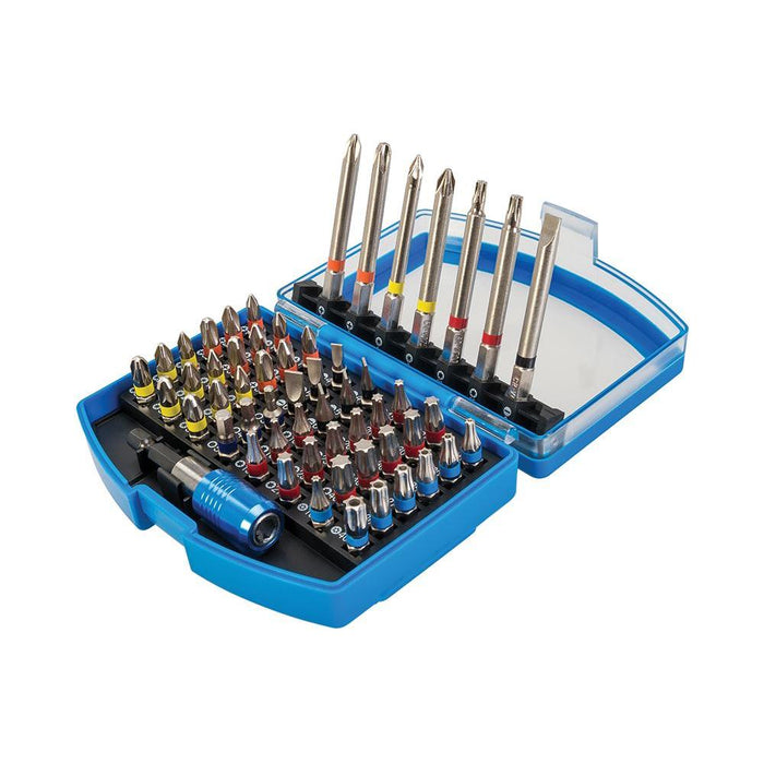 Silverline Colour-Coded Bit Set 56pce 56pce Silverline - Town Tools 