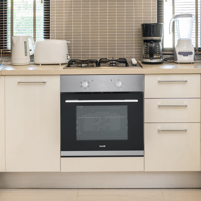 Baridi Integrated Fan-Assisted Electric Oven 60cm 55L Capacity