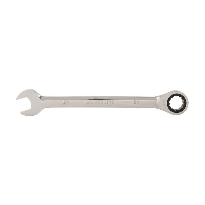 Silverline Fixed Head Ratchet Spanner 24mm Silverline - Town Tools 