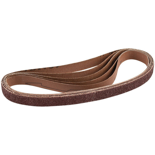 Draper Assorted Aluminium Oxide Abrasive Belts, 13 x 457mm 92455 Draper - Town Tools 