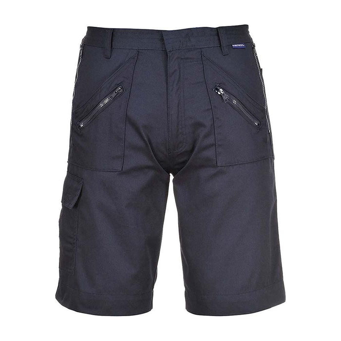 Portwest Action Shorts - Navy - Large