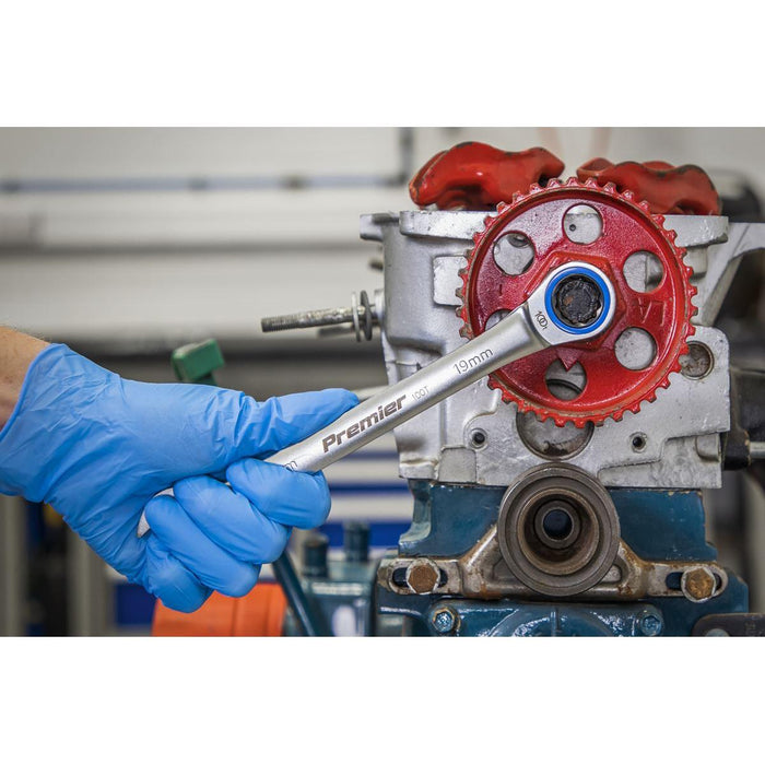 Sealey Premier Platinum Premier Platinum Combination Ratchet Spanner Set 12pc Sealey Premier Platinum - Town Tools 