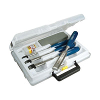 Stanley® Hand Tools 5002 Bevel Edge Chisel & Oilstone Set, 6 Piece