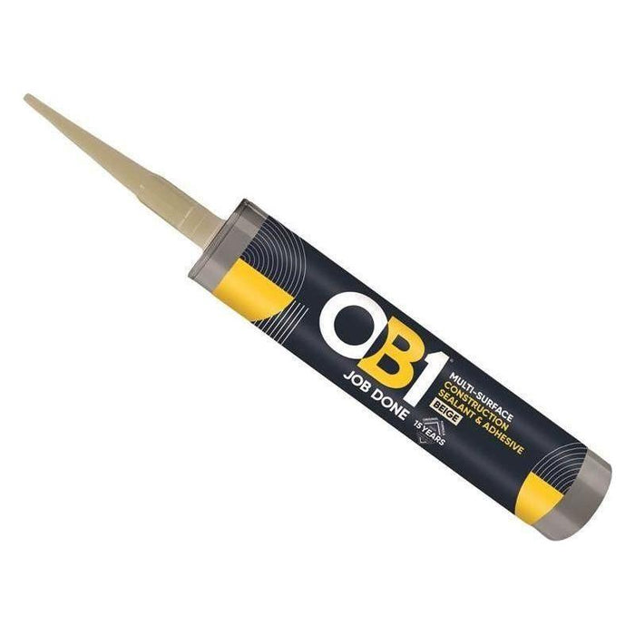 Ob1® Hybrid Sealant & Adhesive Beige 290ml OB1® - Town Tools