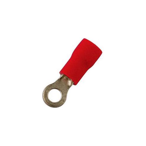 Connect Red Ring Terminal 4.3mm 100pc 30144 Tool Connection - Town Tools 