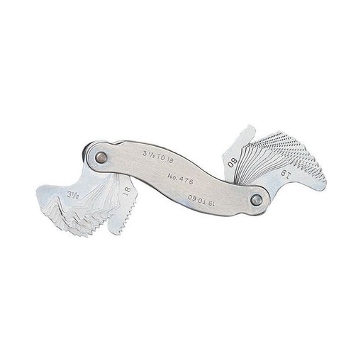 Starrett 476 Screw Pitch Gauge tpi 3 1/2 - 60 Starrett - Town Tools