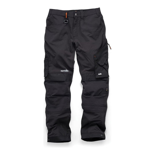 Scruffs Pro Flex Plus Trousers Black 36R Scruffs - Town Tools 