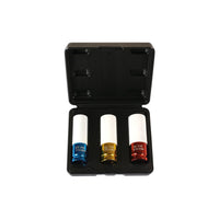 Laser Alloy Wheel Nut Sockets 1/2"D 3pc 6294
