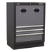 Sealey Modular Storage System Combo Pressed Wood Worktop APMSSTACK14W Sealey - Town Tools 