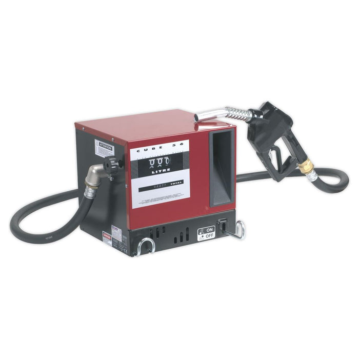 Sealey Diesel/Fluid Transfer System 56L/min Wall Mounting with Meter 230V TP955 Sealey - Town Tools 