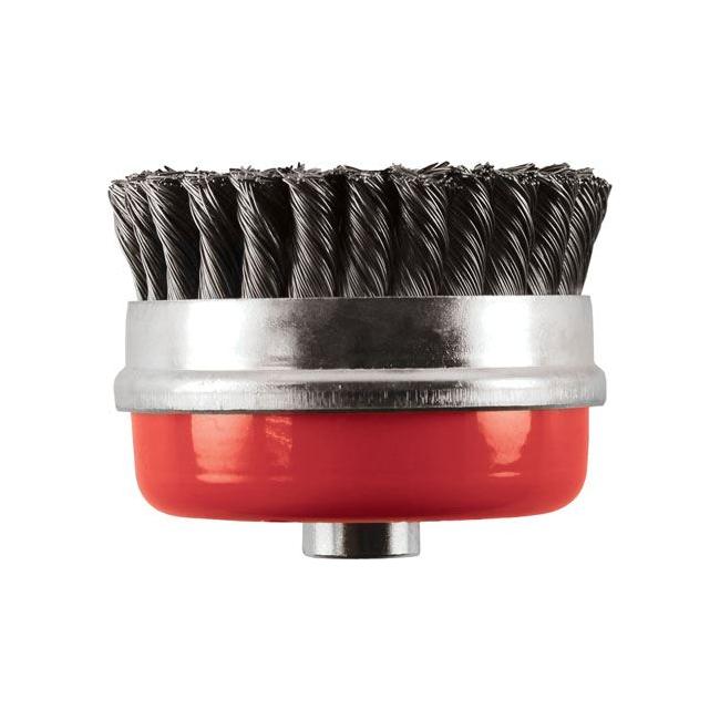 Connect Abracs Twist Knot Cup Brush 70mm x M10 1.5 Pitch 1pc 32129 Tool Connection - Town Tools 